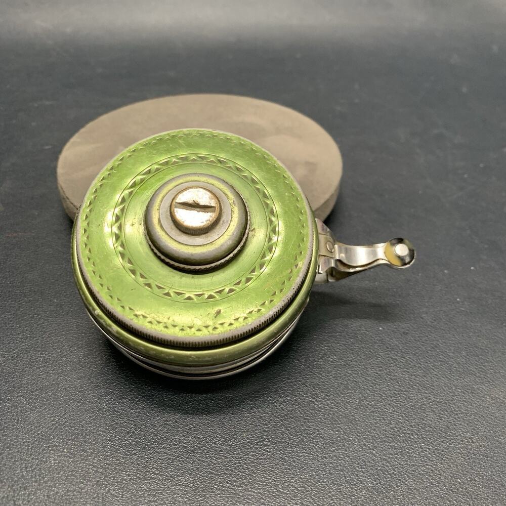 Vtg Shakespeare Silent Tru-Art Automatic No. 1835 Model HN Fly Fishing Reel USA